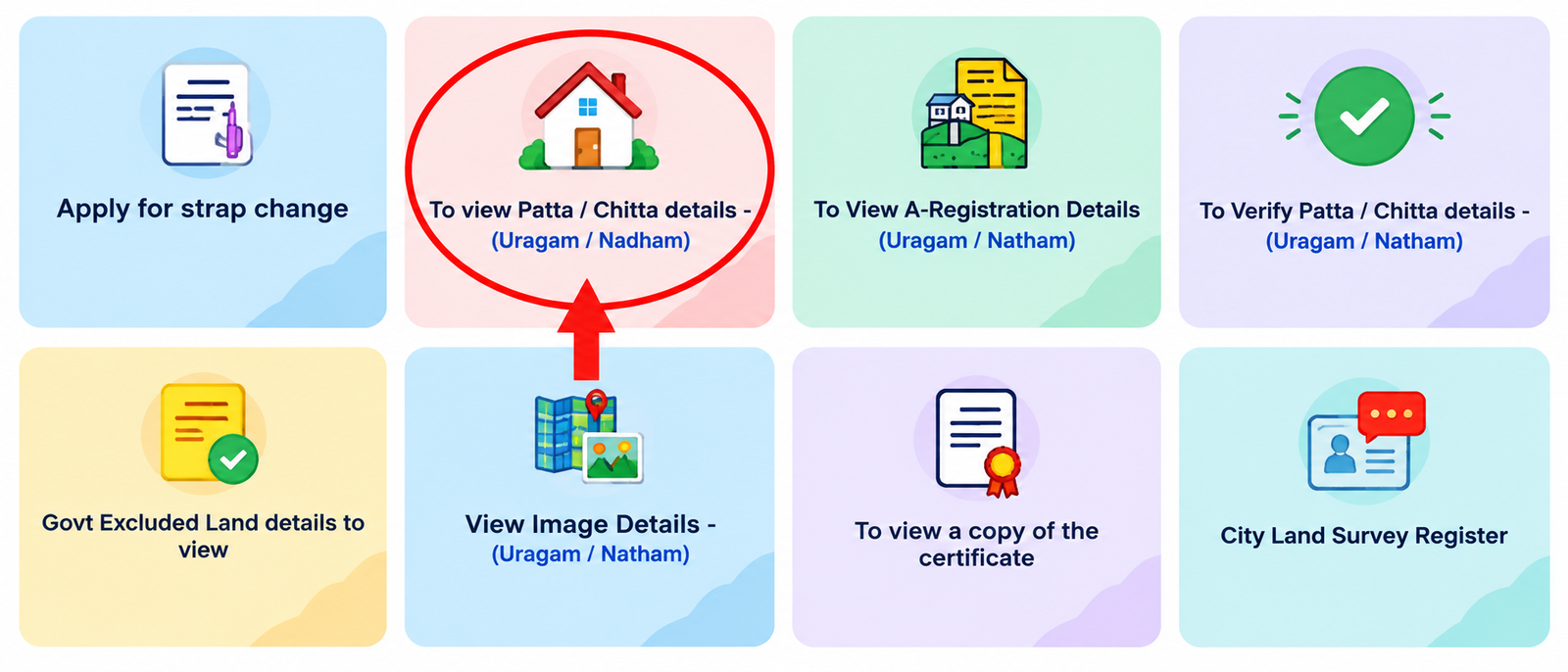 Patta Chitta land record details